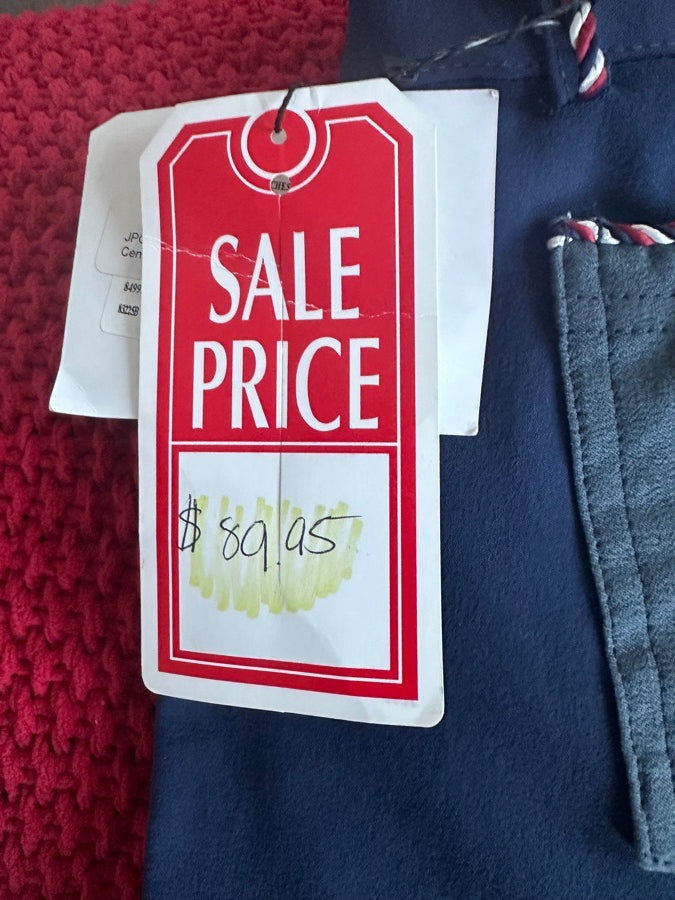Equine Couture Breeches- Navy Size 30