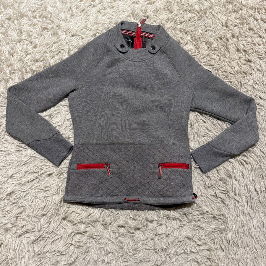 HORSEWARE IRELAND Women’s XS Grey Horseware Long Sleeve Horseback Riding Sweater. Good Condition.
