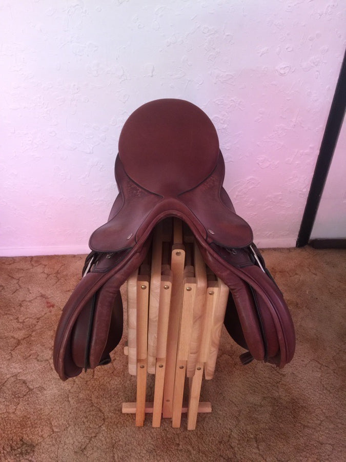 CROSBY Crosby XL Close Contact 17” Saddle w/ Leathers (3)