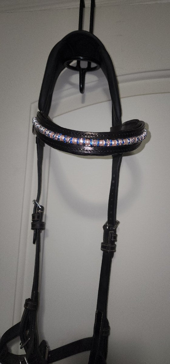 Custom Padded Snap Browbands