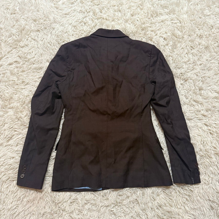 Women’s Brown RJ Classics Horseback Riding Show Coat. Good Condition.
