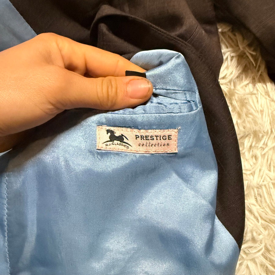 Women’s Brown RJ Classics Horseback Riding Show Coat. Good Condition.