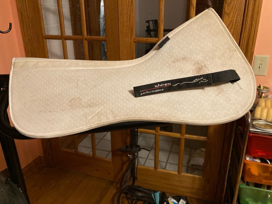White Half Pad