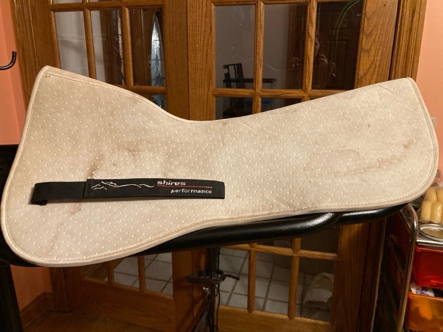 White Half Pad