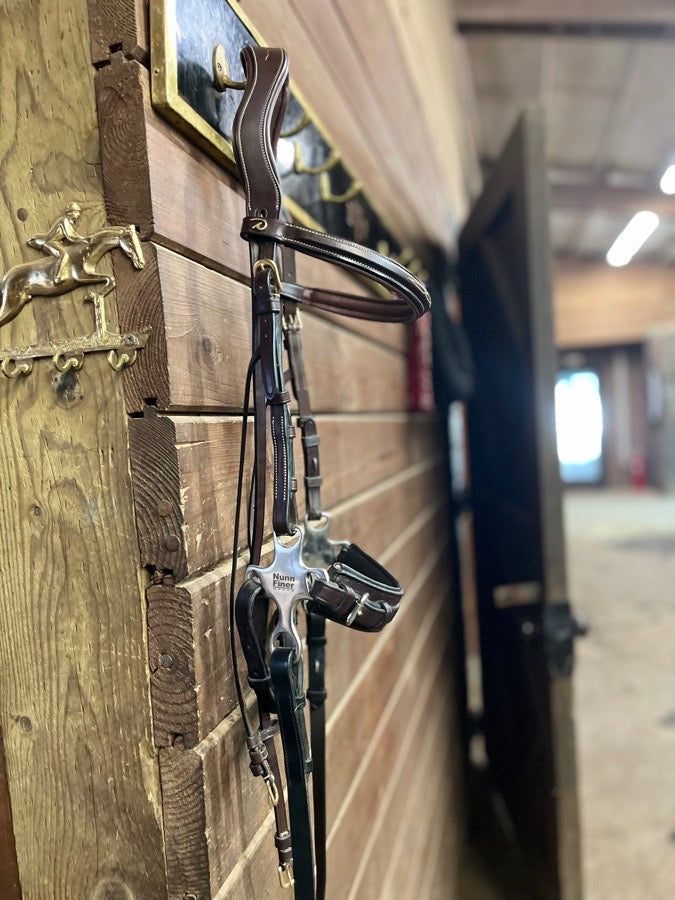 Dyon Hackamore Bridle  with Nunn Finer Hackamore