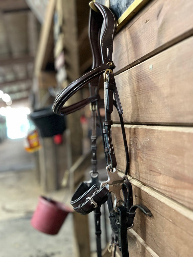 Dyon Hackamore Bridle  with Nunn Finer Hackamore