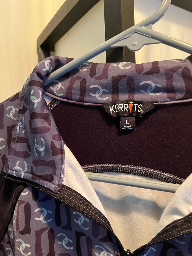 KERRITS Kerrits Cross Trainer Fleece Tech Top Long Sleeve (2)