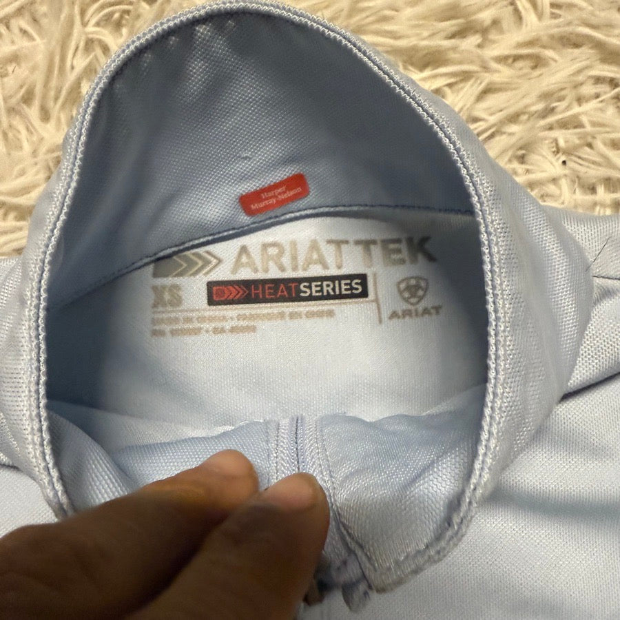 Women’s XS Blue Ariat Long Sleeve Horseback Riding Sunshirt
