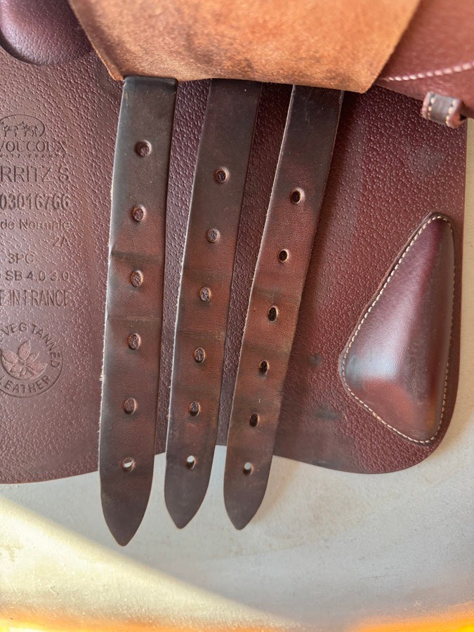 DEVOUCOUX 18” Devoucoux Biarritz S Saddle - 2017 - 2A - Full Buffalo (6)