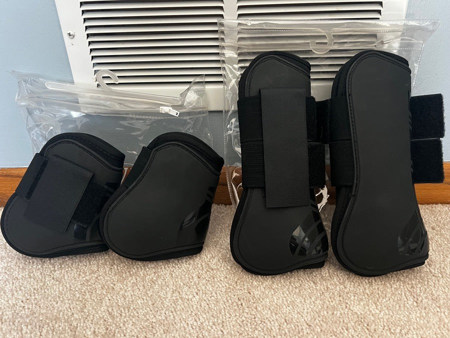 Dover Open Front and Backs - Black