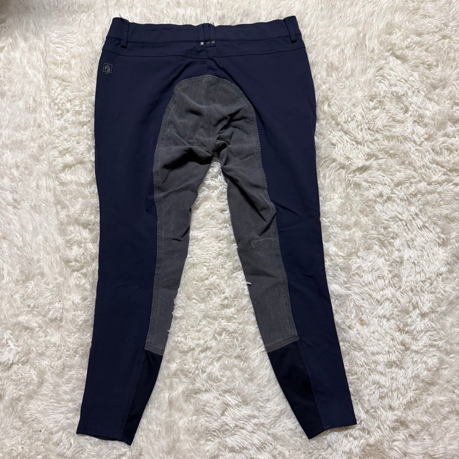 ROMFH Women’s Size 34R Navy Romfh Full Seat Horseback Riding Breeches (4)
