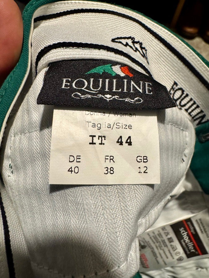 Equiline Green Breeches - IT44
