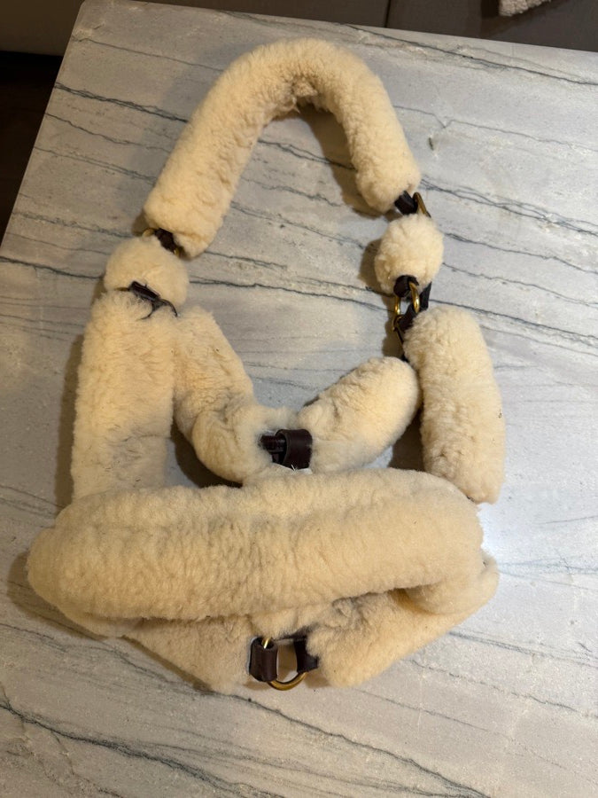 SmartPak Sheepskin Shipping Halter