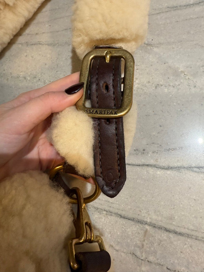 SmartPak Sheepskin Shipping Halter