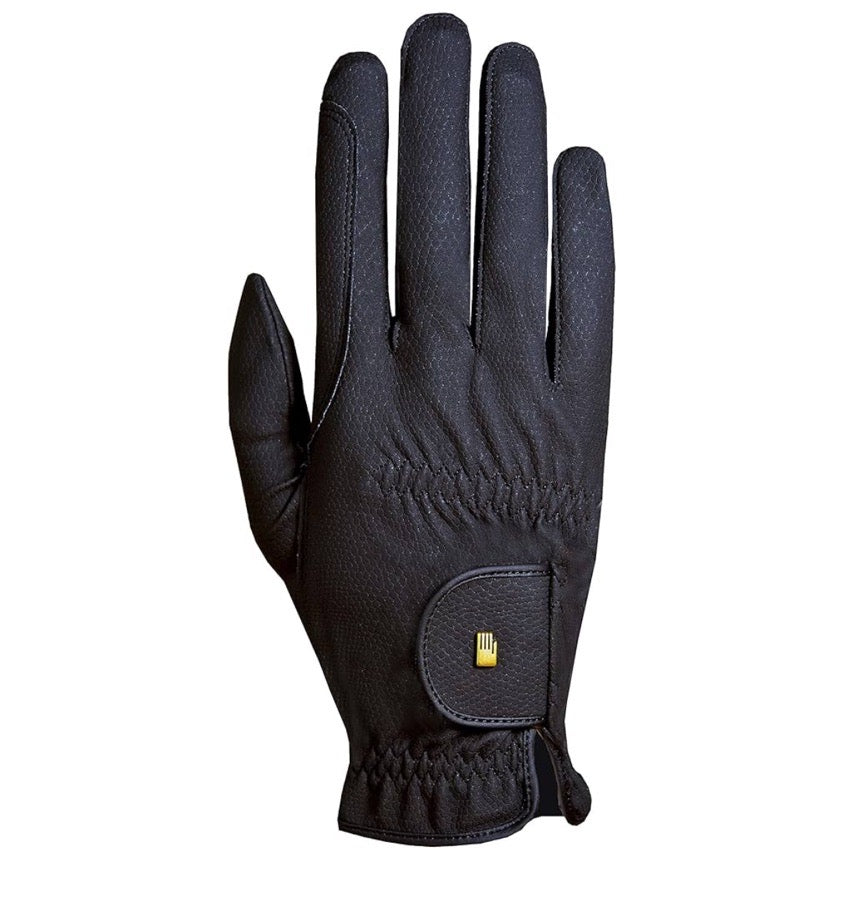 Roeckl size 7 black show gloves