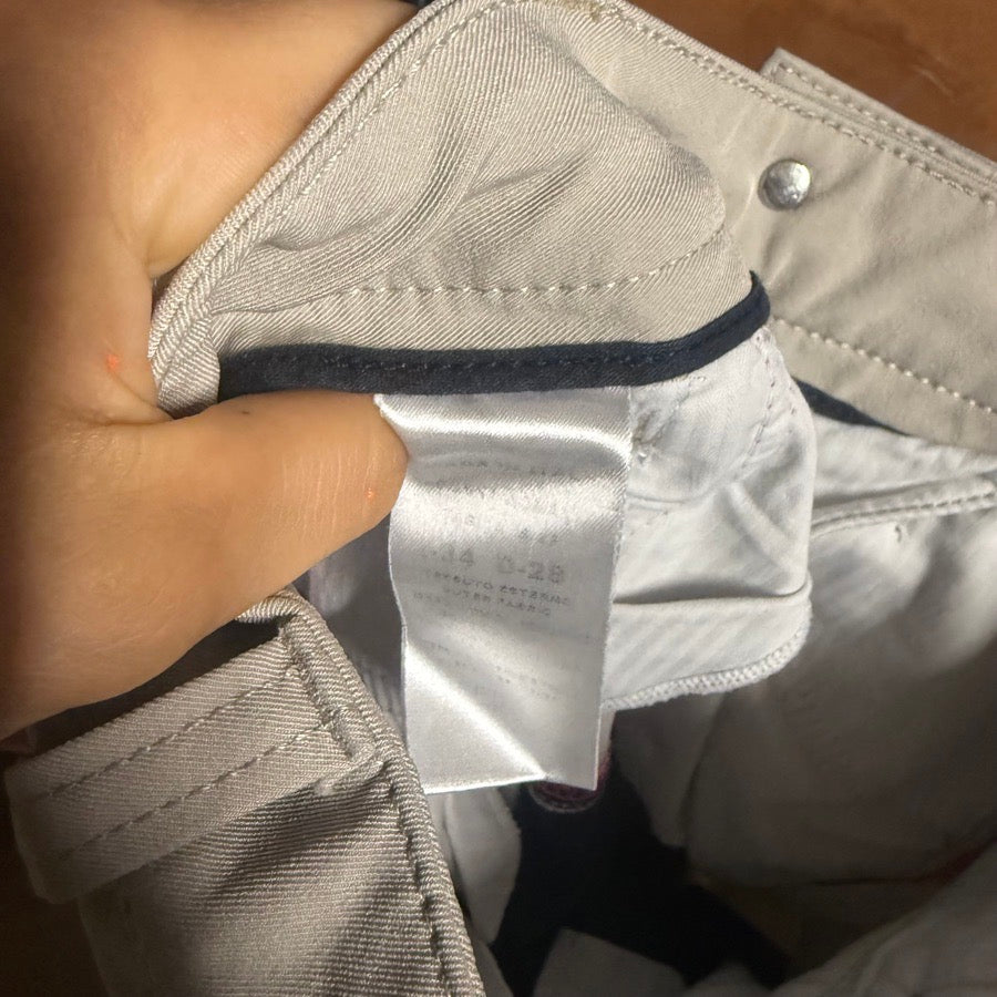 Women’s Size IT34 Tan Animo Knee Patch Horseback Riding Breeches. Good Condition