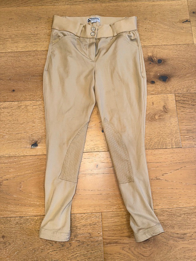 Youth knee patch breech