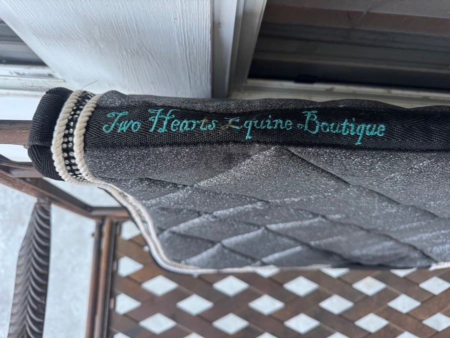 Other Two hearts equine glitter saddle pad (2)