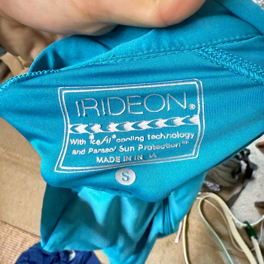 Other Women’s Small Blue Irideon Short Sleeve Horseback Riding Sunshirt (4)