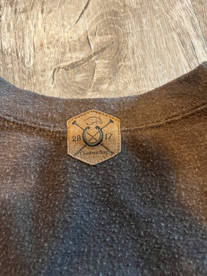 Chestnut Bay Riding Sweater with Elbow Patches