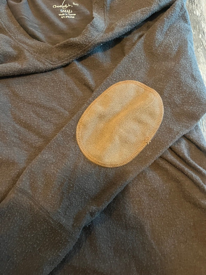 Chestnut Bay Riding Sweater with Elbow Patches