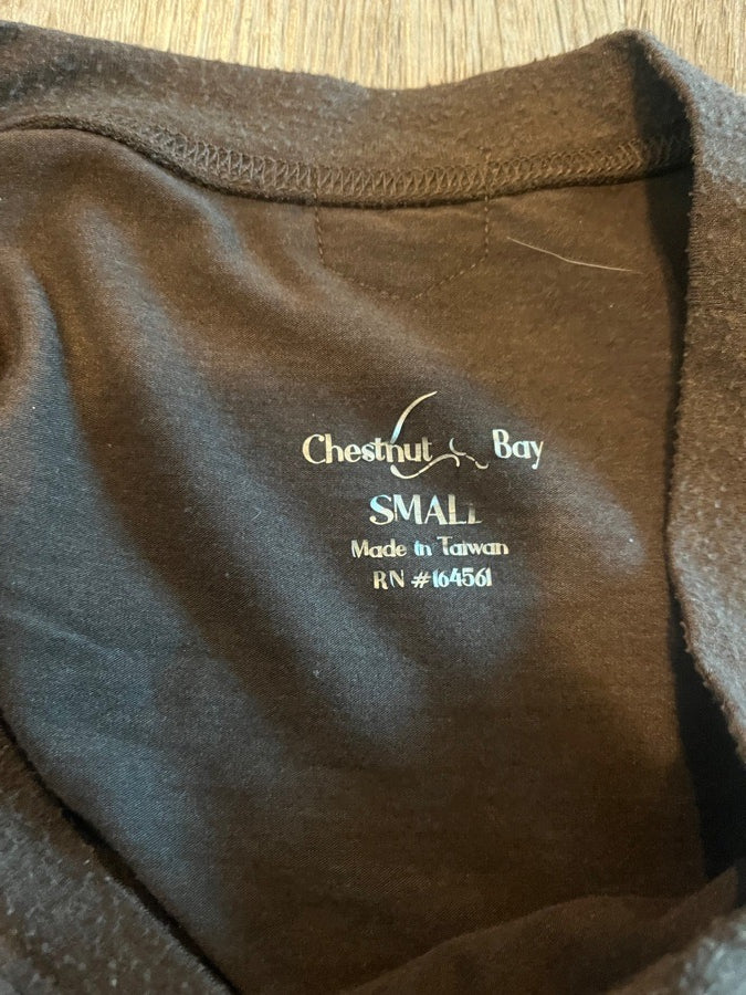 Chestnut Bay Riding Sweater with Elbow Patches