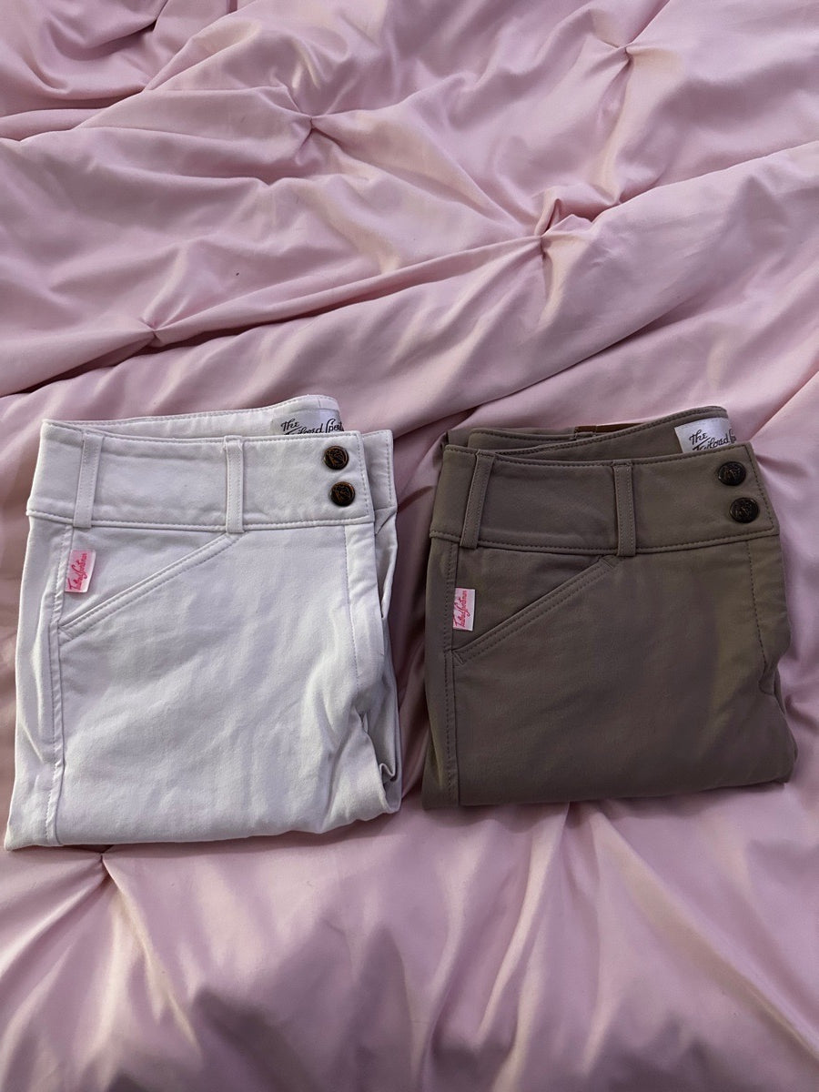 White Tailored Sportsman Breeches