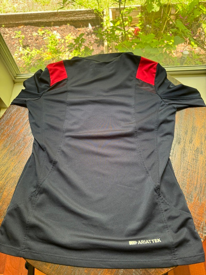 Women’s Ariat Equestrian Team Sunstopper Quarter Zip Long Sleeve Shirt