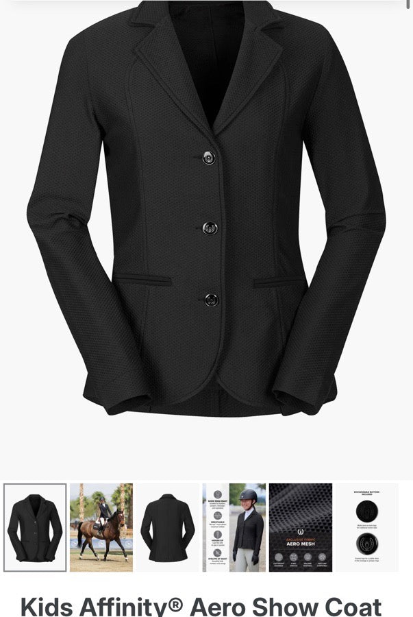 KERRITS Kerrits Youth Large Aero Show Jacket (3)