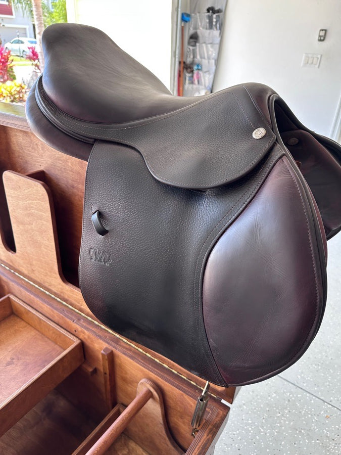 2016 CWD 17.5 2C CWD GRAIN LEATHER SADDLE