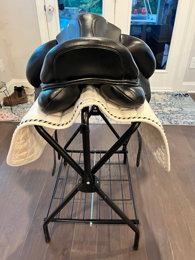CUSTOM SADDLERY 2018 17.5” Custom Saddelry Dressage Saddle (3)