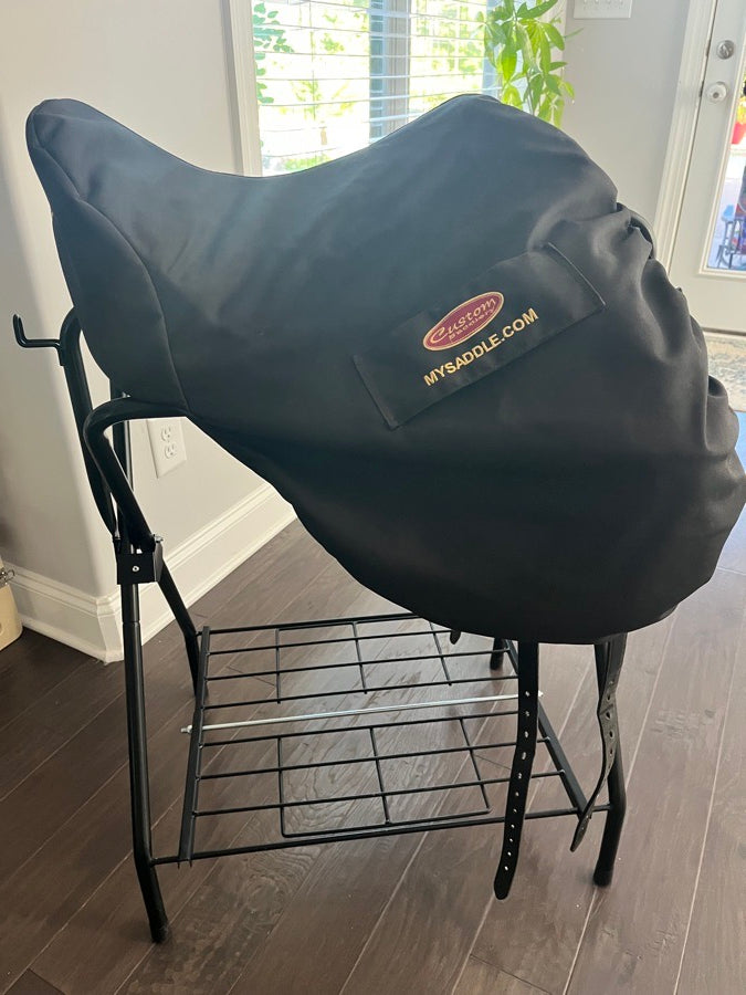 CUSTOM SADDLERY 2018 17.5” Custom Saddelry Dressage Saddle (7)
