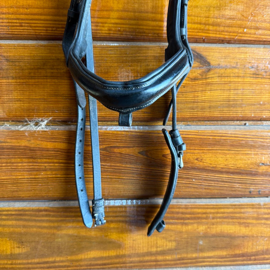 Other Black Kavalkade Warmblood Size Horseback Riding Ivy Padded Bridle With Flash (3)