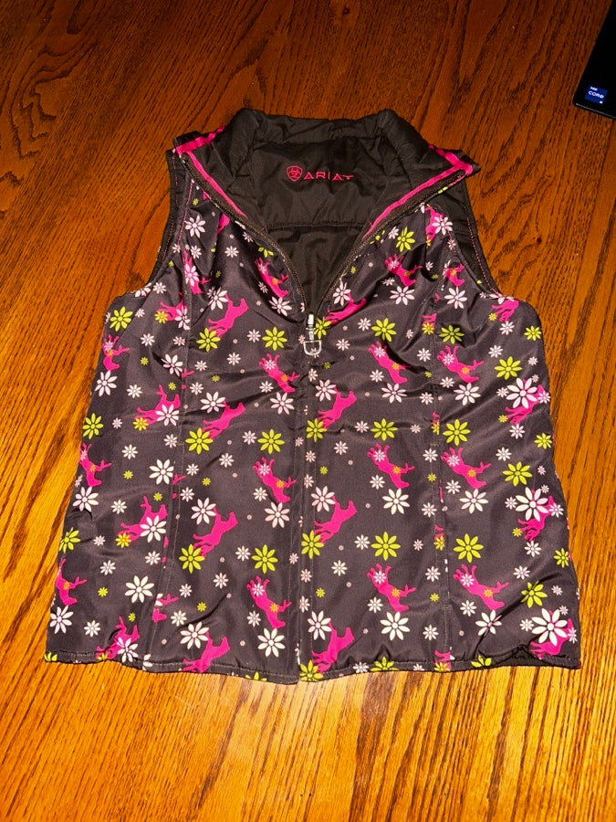 Kids reversible Ariat vest
