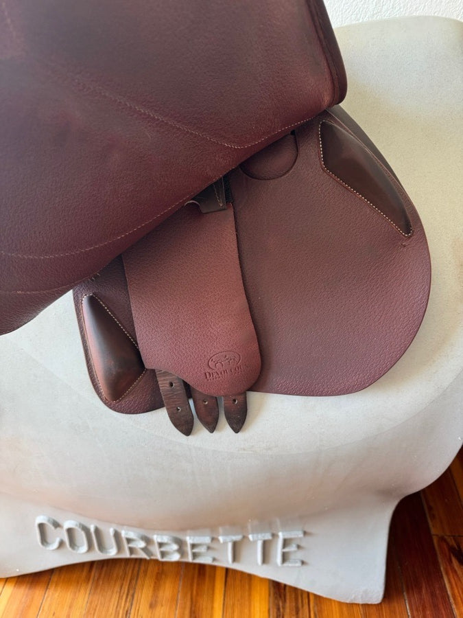 DEVOUCOUX 17.5” 2021 Devoucoux Biarritz O Saddle - 2AA - Full Buffalo (8)