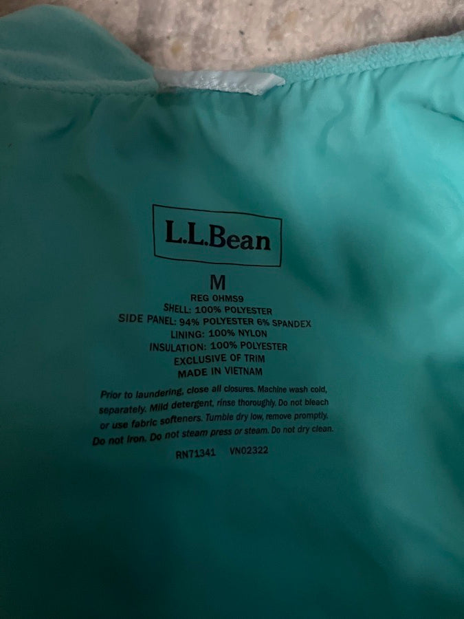 LL Bean Womens Vest M