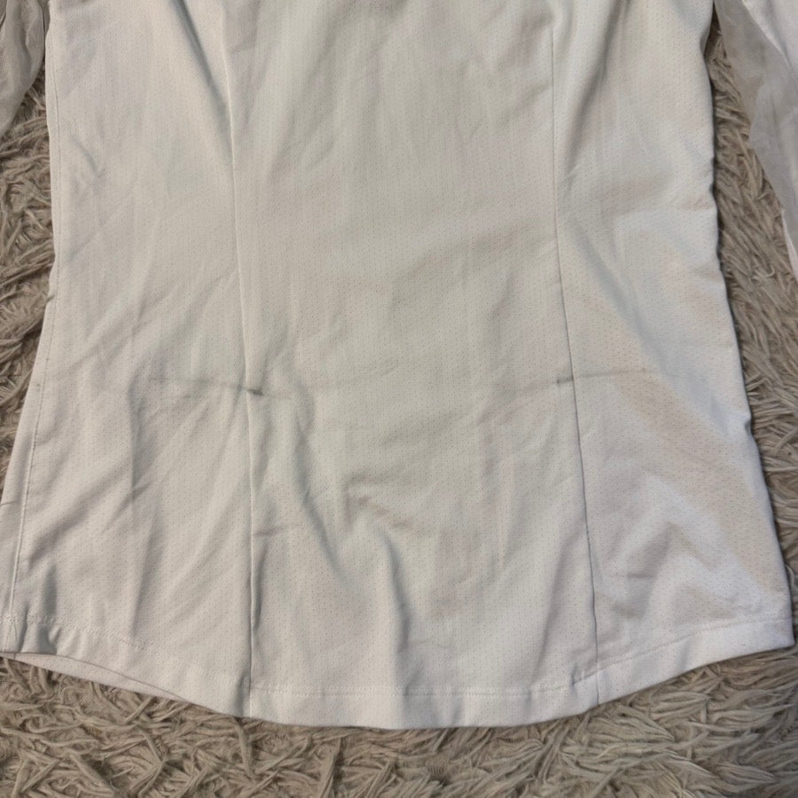 ESSEX CLASSICS Women’s Small White Essex Classics Long Sleeve Horseback Riding Show Shirt (3)