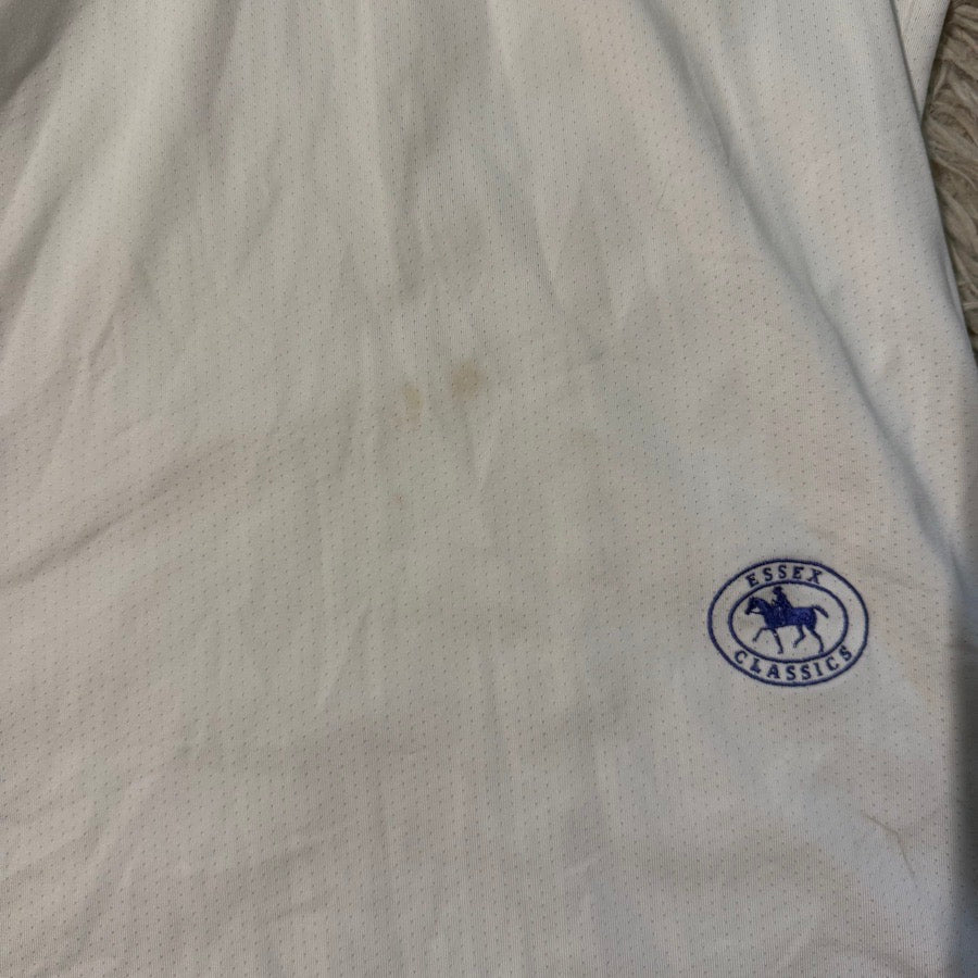 ESSEX CLASSICS Women’s Small White Essex Classics Long Sleeve Horseback Riding Show Shirt (4)