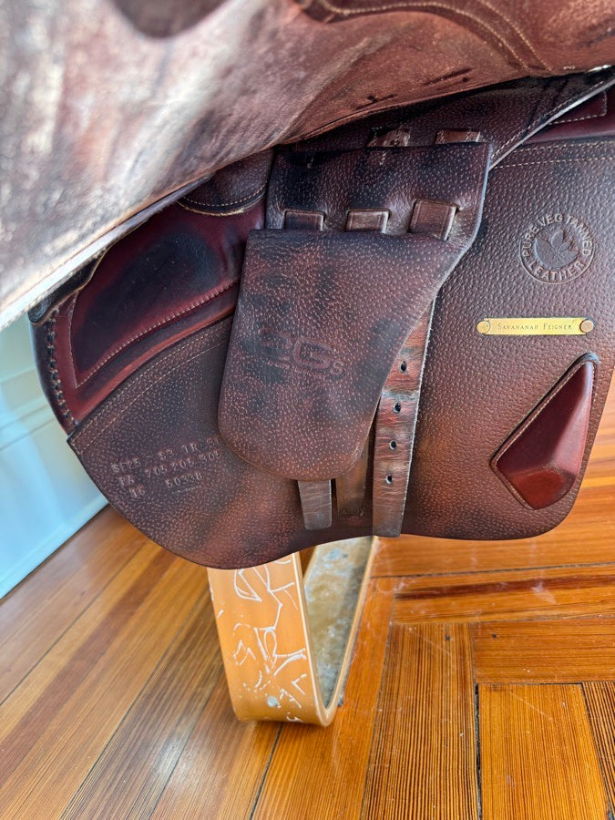 18” 2016 CWD 2Gs Jump Saddle - 3C Flaps