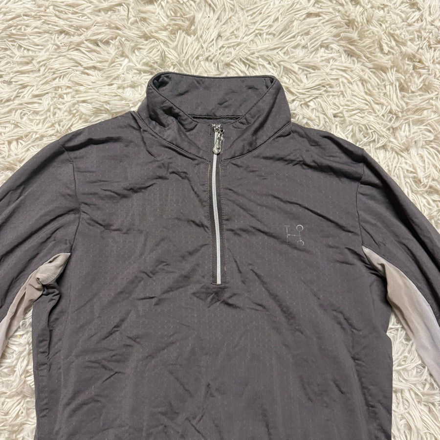 Women’s XS Grey Smartpak Hadley Long Sleeve Horseback Riding Sunshirt. Good Cond