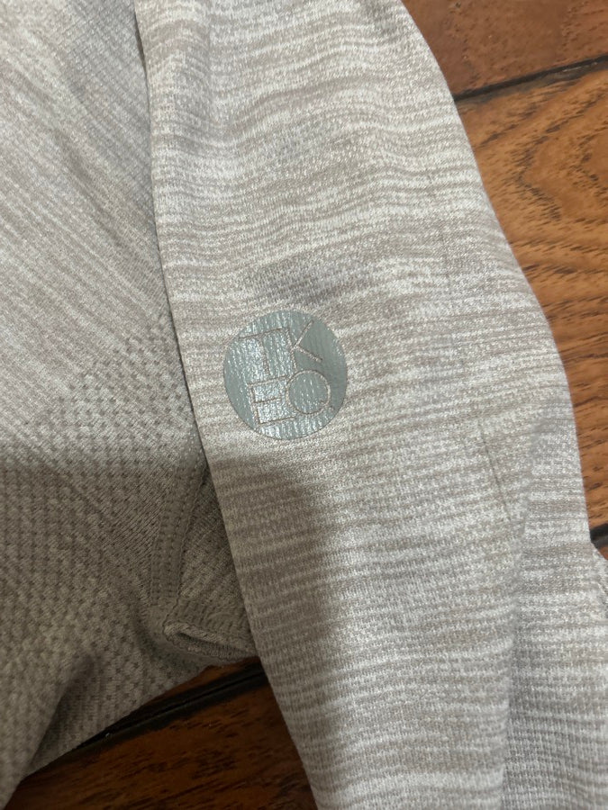 TKEQ The 'KENNEDY' Seamless Long Sleeve grey shirt