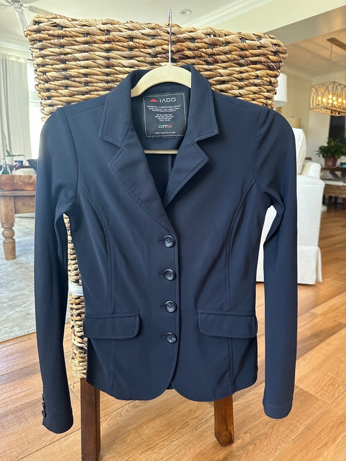 Iago Dhalia Navy Coat 36
