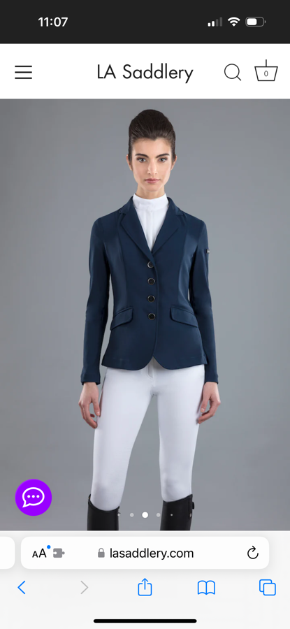 Iago Dhalia Navy Coat 36