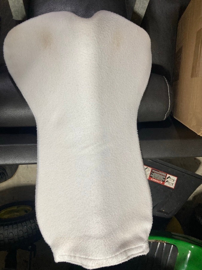Front riser half pad