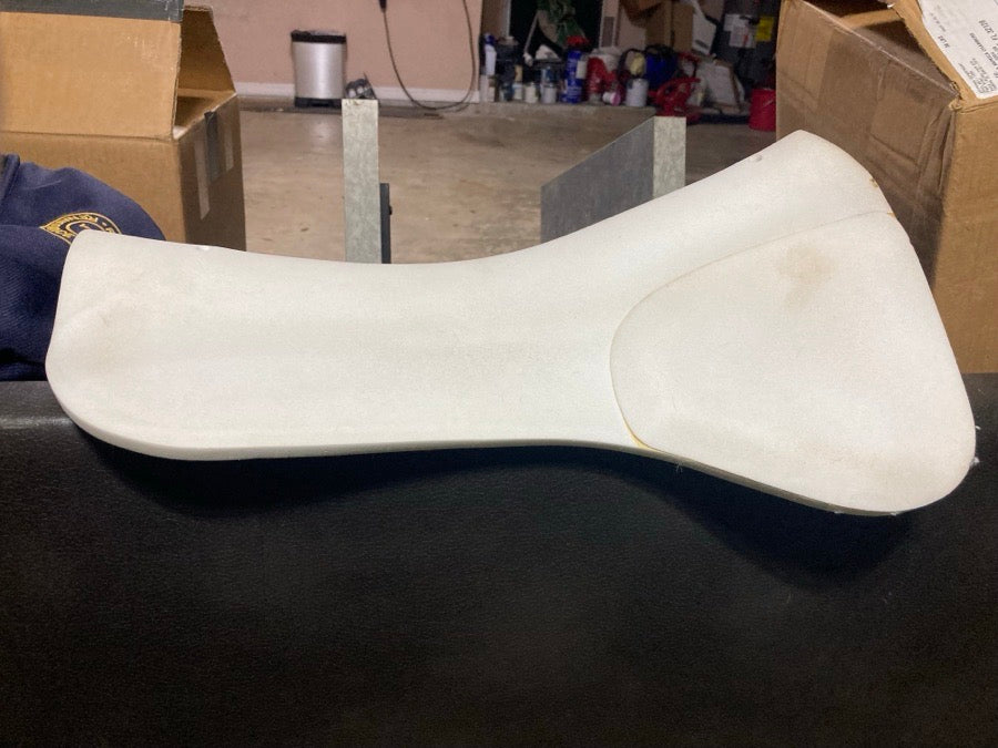 Front riser half pad