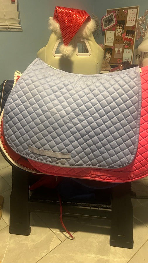 TUFFRIDER Periwinkle saddle pad