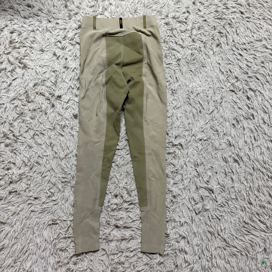 KERRITS Women’s Small Tan Kerrits Full Seat Horseback Riding Tights Breeches (4)