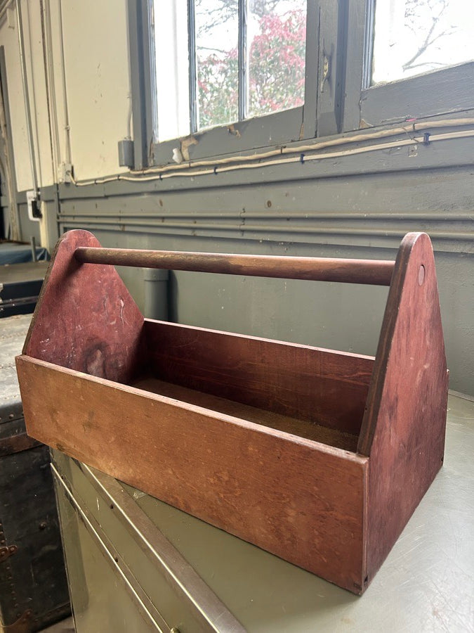 Wood Grooming Tote