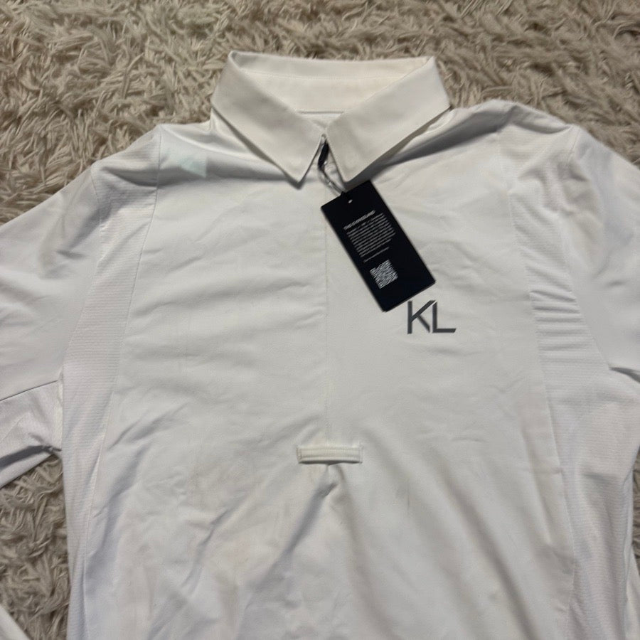 KINGSLAND New Men’s Large White Kingsland Long Sleeve Horseback Riding Show Shirt (2)