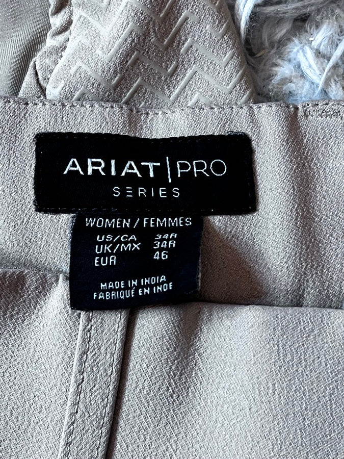 ARIAT Ariat Pro Series Breeches Tan Women’s US Size 34 R (4)